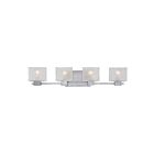 Quoizel Lighting MLD8604BN 4 Lights Brushed Nickel 400W Melody Bath Light