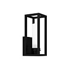 Quoizel Lighting NEV8405MBK 1 Light Matte Black 60W Neville Wall Lantern