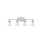Quoizel Lighting NLC8604C 4 Lights Polished Chrome 400W Nicholas Bath Light