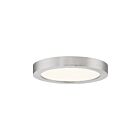 Quoizel Lighting OST1708BN Brushed Nickel Outskirts LED Flush Mount
