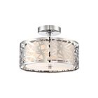 Quoizel Lighting PCAE1712C 2 Lights Polished Chrome 150W Abode Semi-Flush Mount