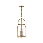 Quoizel Lighting QP5194WS 3 Lights Weathered Brass 180W Colonel Mini Pendant