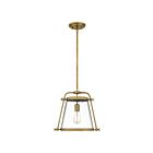 Quoizel Lighting QPP5344WS 1 Light Weathered Brass 100W Cardiff Mini Pendant