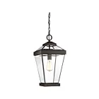 Quoizel Lighting RAV1510WT 1 Light Western Bronze 150W Ravine Mini Pendant