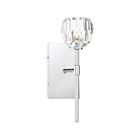 Quoizel Lighting RGA8601C 1 Light Polished Chrome 40W Regalia Wall Sconce