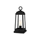 Quoizel Lighting RNL9807EK 1 Light Earth Black 100W Ravenel Table Lamp