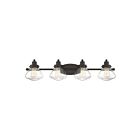 Quoizel Lighting SCH8604PN 4 Lights Palladian Bronze 400W Scholar Bath Light