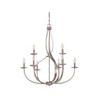 Quoizel Lighting SER5009IF 9 Lights Italian Fresco 540W Serenity Chandelier