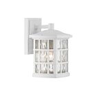 Quoizel Lighting SNN8406W 1 Light White Lustre 100W Stonington Outdoor Lantern