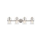 Quoizel Lighting STF8632BN 4 Lights Brushed Nickel 400W Stafford Bath Light
