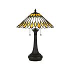 Quoizel Lighting TF5211TVB 2 Lights Vintage Bronze 150W Maddow Table Lamp