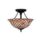 Quoizel Lighting TF5329MBK 2 Lights Matte Black 200W Ursa Semi-Flush Mount
