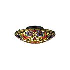 Quoizel Lighting TFVT1617VB 2 Lights Vintage Bronze 150W Violets Flush Mount