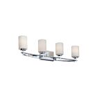 Quoizel Lighting TY8604C 4 Lights Polished Chrome 400W Taylor Bath Light