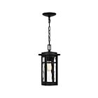 Quoizel Lighting UMA1908MBK 1 Light Matte Black 100W Uma Outdoor Lantern