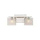 Quoizel Lighting WCP8602BN 2 Lights Brushed Nickel 120W Westcap Bath Light