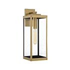 Quoizel Lighting WVR8407A 1 Light Antique Brass 150W Westover Outdoor Lantern