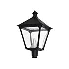 RAB Design CCM-LED80 82W Sandtex Black LED Area Light Lantern