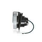Leviton 530R5WLEV 30 Amp Pin & Sleeve Receptacle-Black