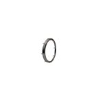 Reno Lighting RENO-S12RT-BK Black 12" Round Trim For Surface Mount Downlight