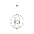 Renwil Basil LPC4465 4-Lights White Pendant