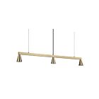 Renwil Linea LPC4474 3-Lights 105W Champagne Cord Chandelier