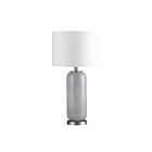 Renwil Ahrens LPT1246 Grey/White Marble Effect 1-Light 100W Table Lamp