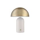 Renwil Solero LPT1256 Gloss Glaze Off-White 200W Table Lamp