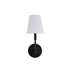 Renwil Andi WS142 Powder Coated Matte Black 40W Wall Sconce
