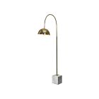 Renwil Valdosta LPF3030 Iron - Polished - Brass Plated 60W Floor Lamp