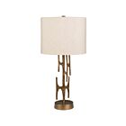 Renwil Valour LPT1154 Aluminum - Textured Antique Brass 100W Table Lamp