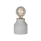 Renwil Soleil LPT668 Light Grey Concrete 40W Table Lamp