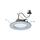 Satco S11836R1 9W Brushed Nickel LED Retrofit Downlight CCT Selectable