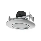 satco S11858 10.5W LED Brushed Nickel LED Downlight CCT Selectable