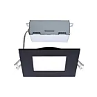 satco S11876 10W Black LED Downlight CCT Selectable