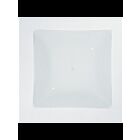 Satco 50-374 Square Glass Lamp Shade
