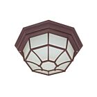 Nuvo Lighting 60-3451 1-Light 60W Old Bronze Spider Cage Ceiling Flush Mount