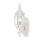 Nuvo Lighting 60-3467 Central Park 1-Light 100W White Outdoor Wall Lantern