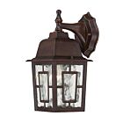 Nuvo Lighting 60-3485 Banyan 1-Light 100W Rustic Bronze Outdoor Wall Lantern