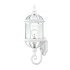 Nuvo Lighting 60-3497 Boxwood 1-Light 100W White Outdoor Wall Lantern