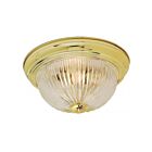 Nuvo Lighting 60-6016 2-Lights 120W Polished Brass Ceiling Flush Mount