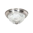 Nuvo Lighting 60-6023 2-Lights 120W Brushed Nickel Ceiling Flush Mount