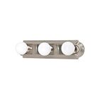 Nuvo Lighting 60-6072 3-Lights 300W Brushed Nickel Vanity