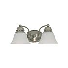 Nuvo Lighting 60-6078 Empire 2-Lights 200W Brushed Nickel Vanity