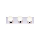 Nuvo Lighting 60-6112 3-Lights 300W Polished Chrome Vanity Strip
