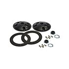 Satco 60-672 Matte Black Die Cast Mounting Plate