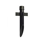 Satco 60-681 Matte Black PVC Mounting Post