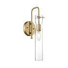Nuvo Lighting 60-6855 Spyglass 1-Light 60W Vintage Brass Wall Sconce