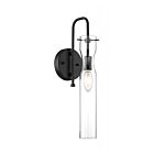 Nuvo Lighting 60-6875 Spyglass 1-Light 60W Black Wall Sconce