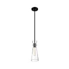 Nuvo Lighting 60-6878 Bahari 1-Light 60W Black Mini Rod Pendant
